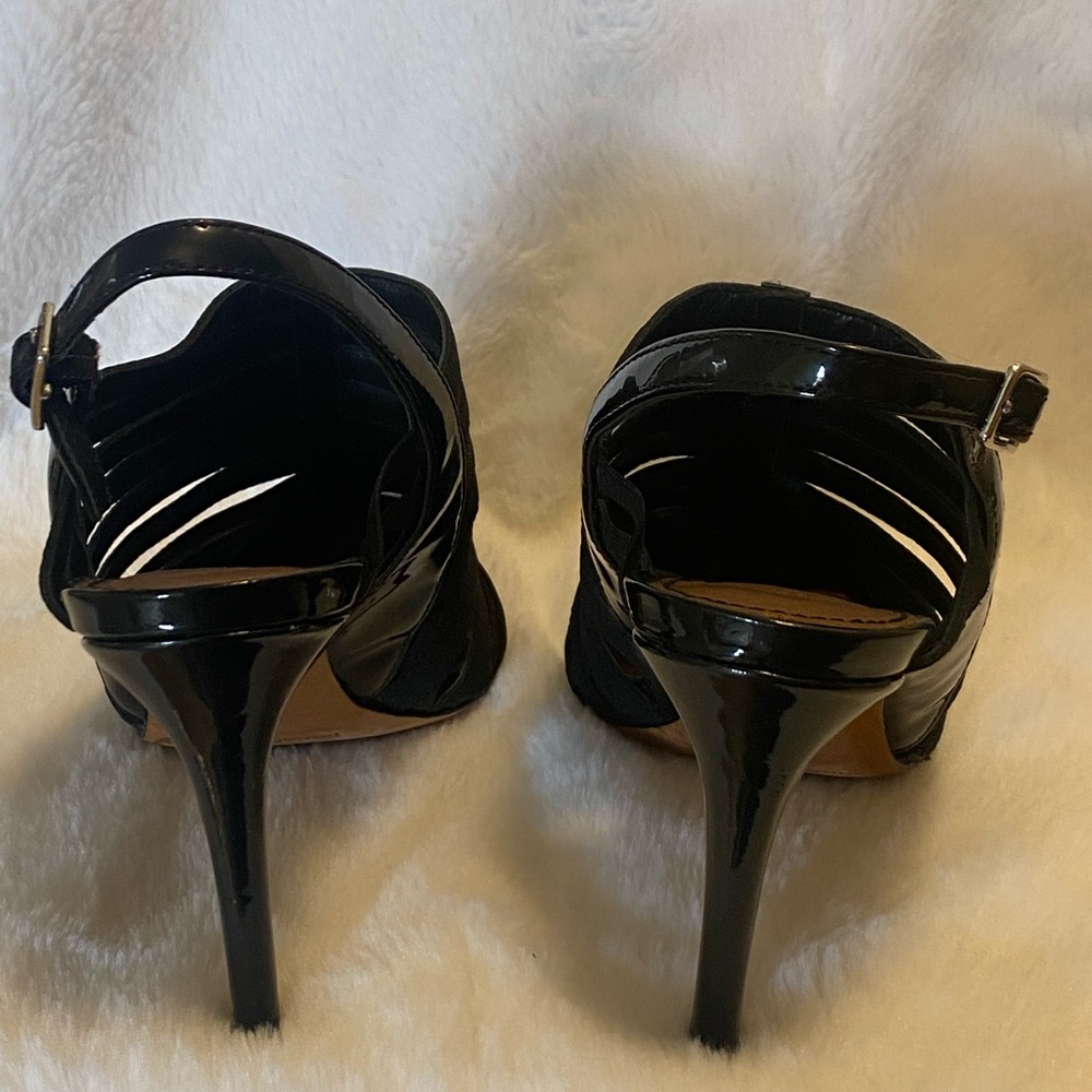 Donald J. Pliner Petro Strappy Cage Slingback Pump Heels Size 6 - Picture 7 of 7
